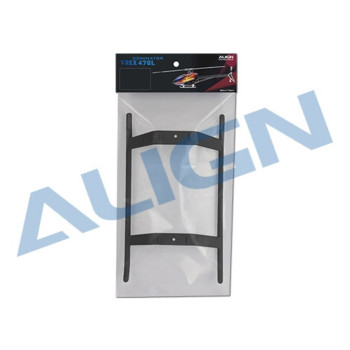 TR470L LANDING SKID BLACK H47F001XAT