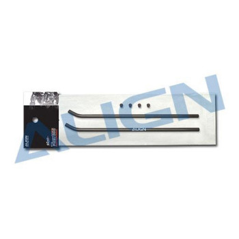 TR600 SKID PIPE/BLACK H60137-00