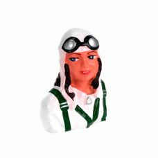 PILOTO 1/9 WITH HELMET GOGGLES HAN9103