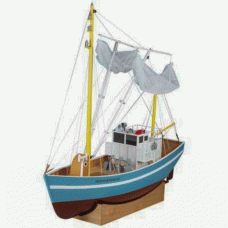 BARCO BRISTOL TRAWLER 2.4GZ RTR AQUB5720 CAIXA FEIA