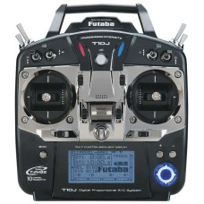 RADIO FUTABA 10CH 10J FOR AIR T-FHSS W/R3008SB 2-STICK 01004371-3