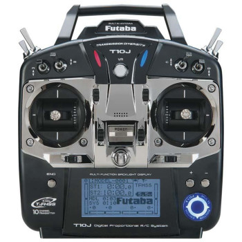 RADIO FUTABA 10CH 10J FOR AIR T-FHSS W/R3008SB 2-STICK 01004371-3