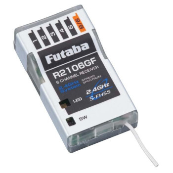 RECEPTOR FUTABA 6CH R2106GF (S-FHSS) FOR AIR 01102201-3