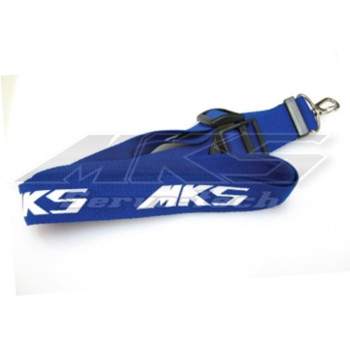 MKS RADIO NECK STRAP BLUE