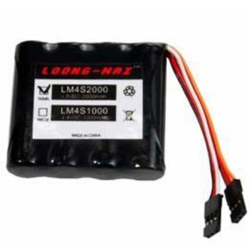 PACK LONGMAX 4.8V 2000MA NI-MH LM4S2000A