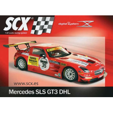 SCX SLOT CAR MERCEDES SLS D10105X300