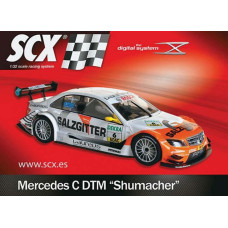 SCX SLOT CAR MERCEDES C-KLASE D10104X300