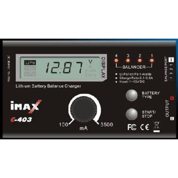 IMAX CHARGER C403 1-4 CELL CHARGER/BALANCER