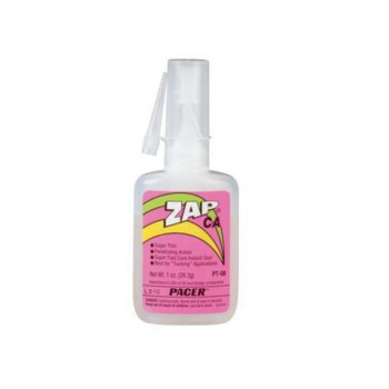 COLA ZAP CA GLUE PT08 FINA VISCOS. ROSA