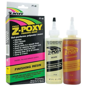 COLA ZAP Z-POXY FINISH RESIN 12OZ PT40