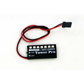 INDIC.CARGA 4.8~6V TOWERPRO WATCH BW4607