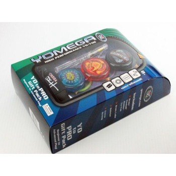 YOMEGA 3PC BRAIN/FIREBL/RAIDER YOYO 1007