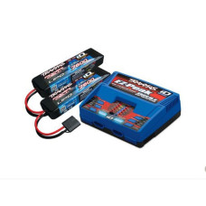 CARREGADOR TRAXXAS EZ-PEAK DUAL 2972 + 2 BATTERY S2 2869X 2991