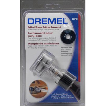 DREMEL MINI SAW ATTACHMENT ROTARY 670-01