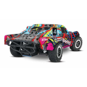 CARRO TRAXXAS 1/10 NITRO SLASH RTR 2WD TSM HAWAIIAN 44056-3