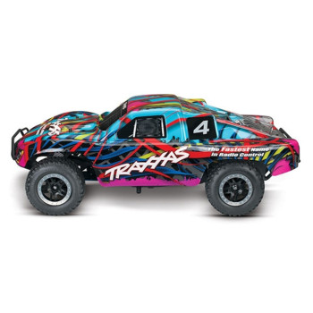 CARRO TRAXXAS 1/10 NITRO SLASH RTR 2WD TSM HAWAIIAN 44056-3