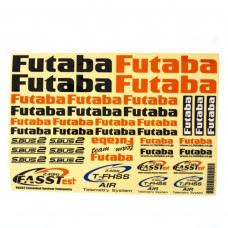 FUTABA ADESIVO DECAL SHEET EBB1180