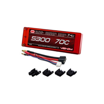 PACK VENOM 7.4V 5300MA LIPO 70C 15070