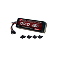 PACK VENOM 7.4V 10000MA LIPO CARRO 15075