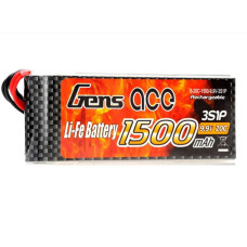 GENS ACE LIFE 1500MA 9.9V FUT/JST PLANO