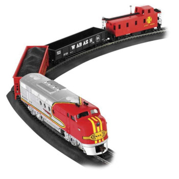 BACHMANN SANTA FE FLYER SET HO 00647