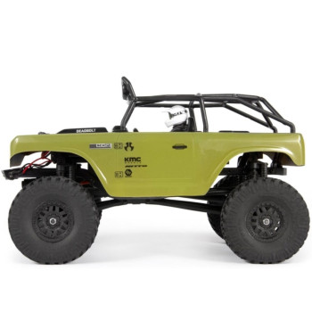 CARRO AXIAL 1/24 SCX24 DEADBOLT 4WD ROCK CRAWLER RTR GREEN AXI90081T2