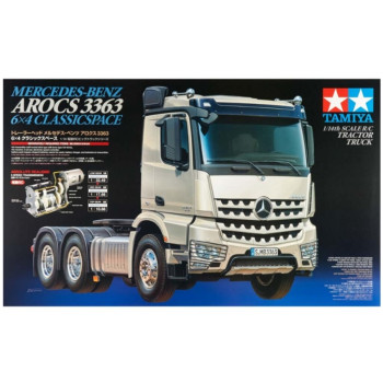 SEMI-TRUCK TAMIYA 1/14 RC MERCEDES AROCS 3363 6X4 CLASSIC 56352