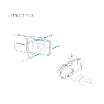 DJI PART PGYTECH ACC ADPTER FOR ACTION CAMERA PGG004