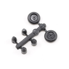 DUB38MTW MICRO TAIL WHEEL W/RETAINERS 2P