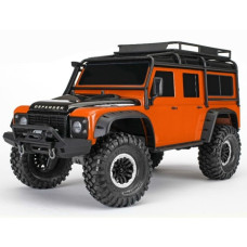 CARRO TRAXXAS 1/10 TRX-4 LAND ROVER DEFENDER CRAWLER ORANGE 820564