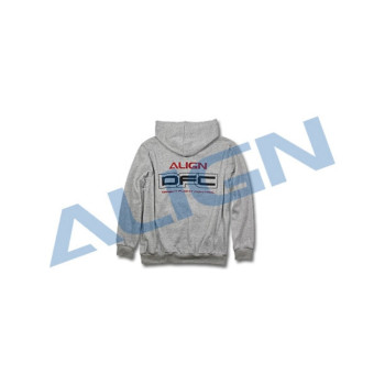 ALIGN DFC HOODY CINZA XL ( BLUSA DFC )