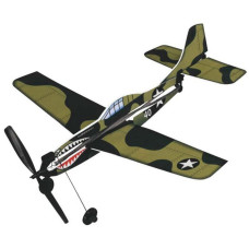 AVIAO GAL CURTIS P-40 RUBBER POWR GAL735