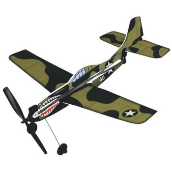 AVIAO GAL CURTIS P-40 RUBBER POWR GAL735