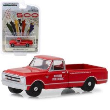 GREENLIGHT CAR 1/64 CHEVROLET C-10 FIRE TRUCK 51TH INDIANAPOLIS 30030