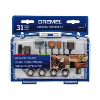 DREMEL KIT SANDING GRINDING 31PC 686-01