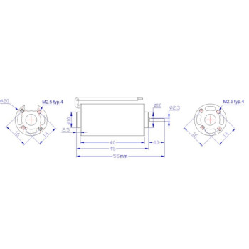 MOTOR E-MAX B2040-10 BRUSHLESS 5300KV