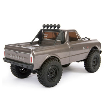 CARRO AXIAL 1/24 SCX24 1967 CHEVROLET C10 4WD RTR SILVER AXI00001T2