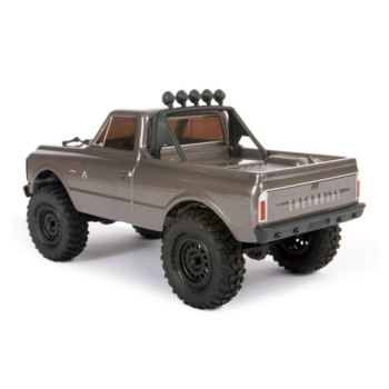 CARRO AXIAL 1/24 SCX24 1967 CHEVROLET C10 4WD RTR SILVER AXI00001T2