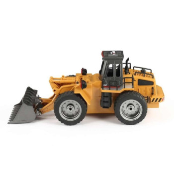 EXCAVATOR HUINA 1/18 RC BULLDOZER 6CH SUPER DIECAST 1520