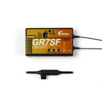 CORONA RX GR7SF 7CH FUTABA S-FHSS S-BUS COMPATIBLE WITH 3D GYRO