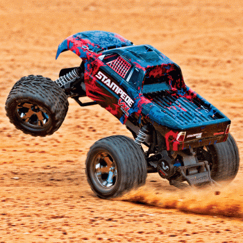 CARRO TRAXXAS 1/10 STAMPEDE VXL 2WD TQI TSM RED 36076-4