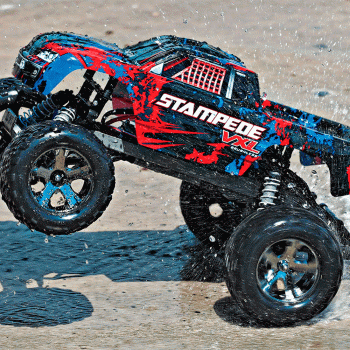 CARRO TRAXXAS 1/10 STAMPEDE VXL 2WD TQI TSM RED 36076-4
