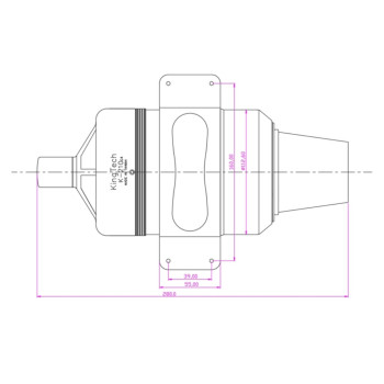 KINGTECH TURBINA K-210G4+ KERO START