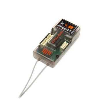 RECEPTOR SPEKTRUM 6CH AR6610T DSMX TELEMETRY 2.4GHZ SPMAR6610T