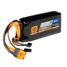 PACK SPEKTRUM SMART LIFE ECU BATTERY 3200MAH 9.9V 3S IC3 SPMX3200SLFRX