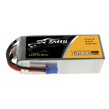 GENS ACE TATTU 12000MAH 22.2V 30C LIPO EC5 PLUG FOR UAV DRONE