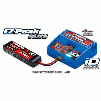 CARREGADOR TRAXXAS EZ-PEAK PLUS 4-AMP NIHM/LIPO 40W FAST 2970