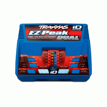 CARREGADOR TRAXXAS EZ-PEAK PLUS 8-AMP NIMH/LIPO 100W DUAL 2972