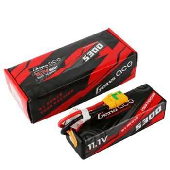 GENS ACE 11.1V 5300MA 60C CARRO HC #15 XT90