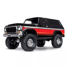 CARRO TRAXXAS 1/10 TRX-4 BRONCO RANGER XLT CRAWLER TQI RED 82046-4